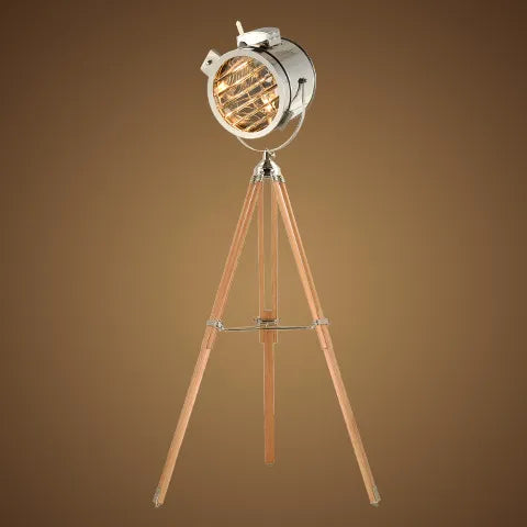 Stage Floor Lamp Industrial Style Tripod